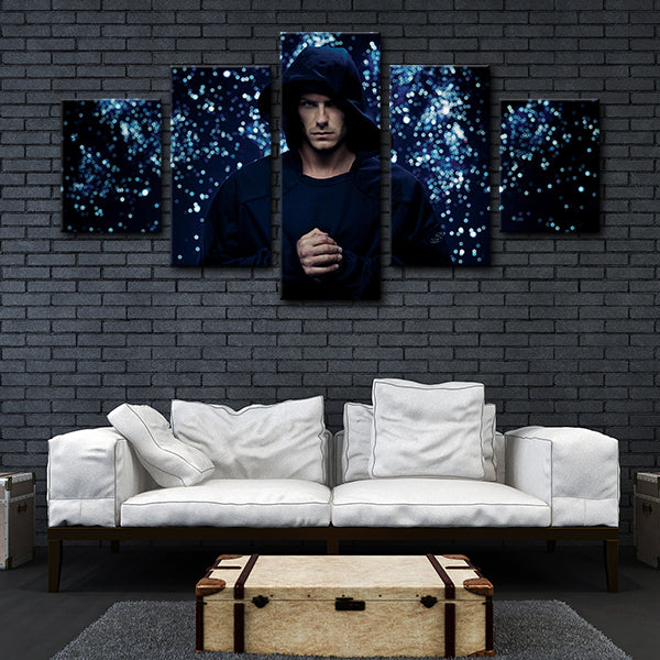 Real Madrid Right Midfielder David Beckham Golden Balls Canvas Wall Art