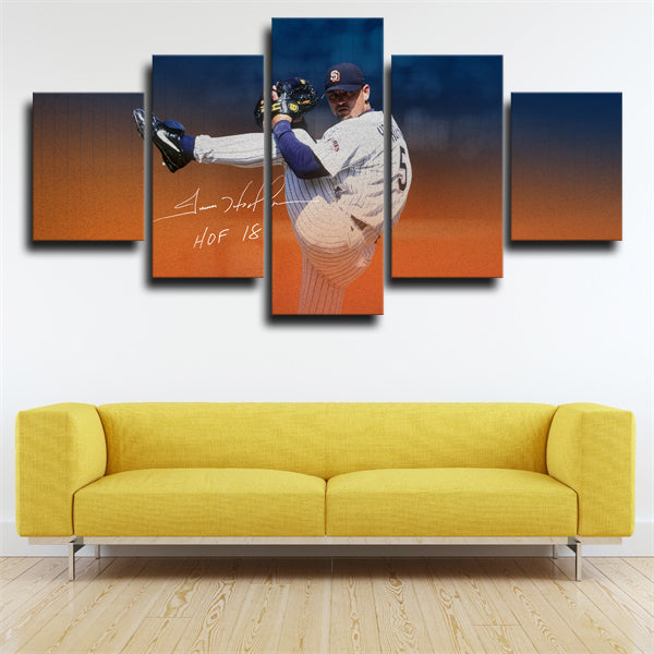 San Diego Padres Trevor Hoffman Canvas Wall Art