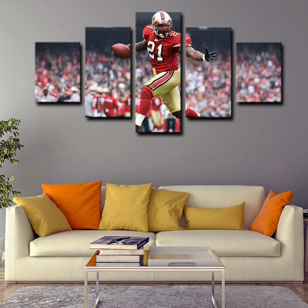San Francisco 49Ers The Inconvenient Truth Frank Gore Canvas Wall Art