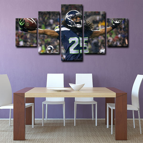 Seattle Seahawks Cornerback Optimus Prime Richard Sherman Canvas Wall Art Seattle Seahawks Cornerback Optimus Prime Richard Sherman Canvas Wall Art