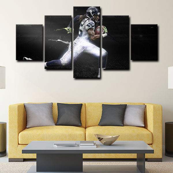 Seattle Seahawks Cornerback Optimus Prime Richard Sherman Canvas Wall Art Seattle Seahawks Cornerback Optimus Prime Richard Sherman Canvas Wall Art