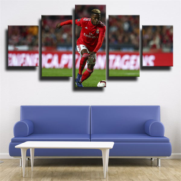 Sl Benfica Defender Ferro Canvas Wall Art Sl Benfica Defender Ferro Canvas Wall Art