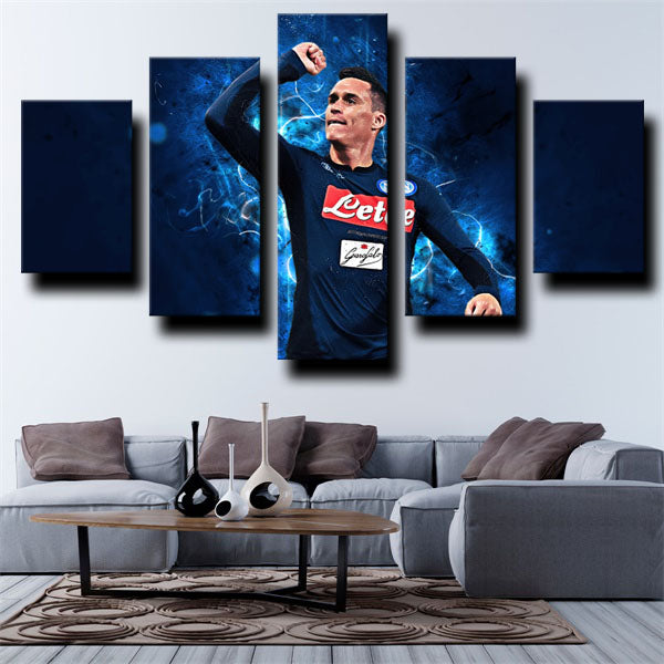 Ssc Napoli José Callejón Forward Winger Callejón Canvas Wall Art