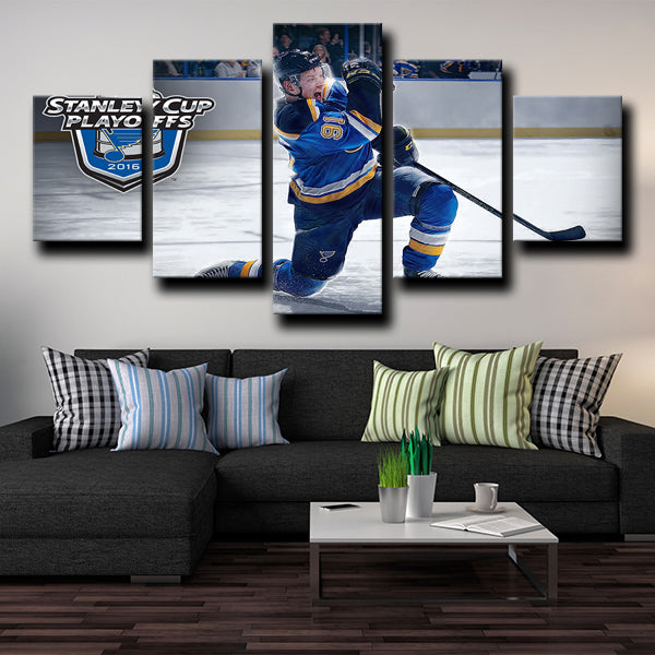 St. Louis Blues Right Wing Tank Tarasenko Canvas Wall Art