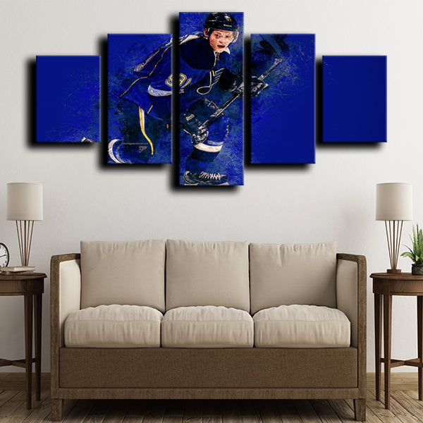 St. Louis Blues Right Wing Tank Tarasenko Canvas Wall Art