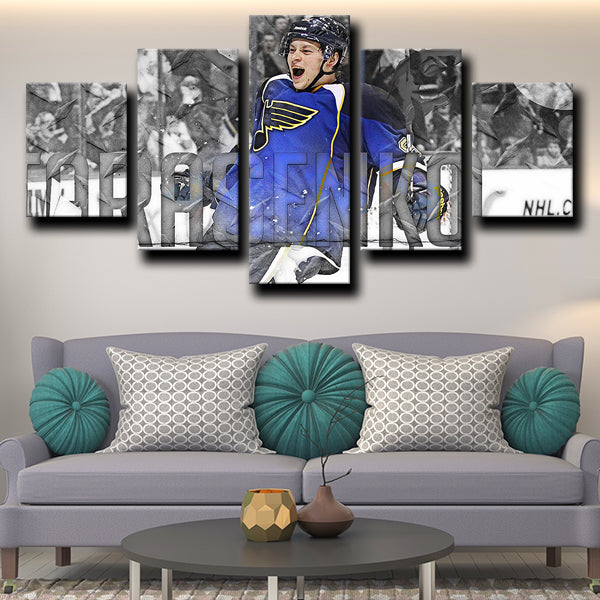 St. Louis Blues Right Wing Tank Tarasenko Canvas Wall Art