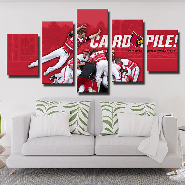 St Louis Cardinals Team Members Canvas Wall Art
