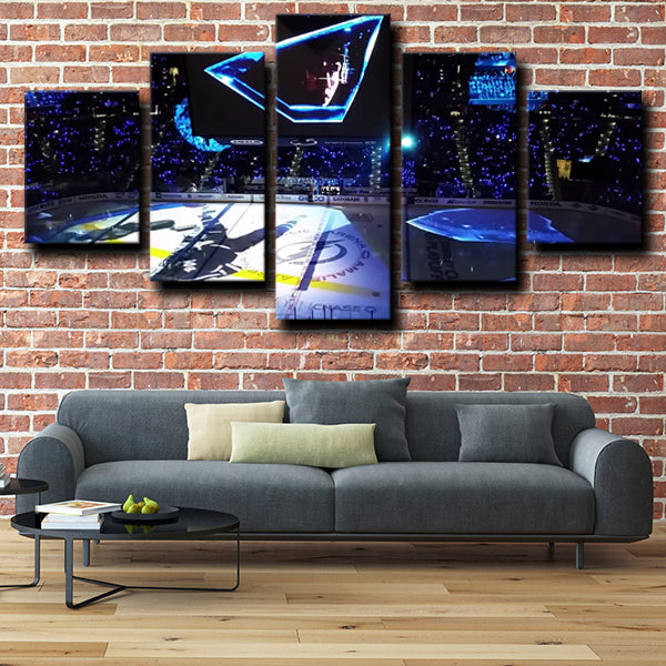 Tampa Bay Lightning Amalie Arena Canvas Wall Art