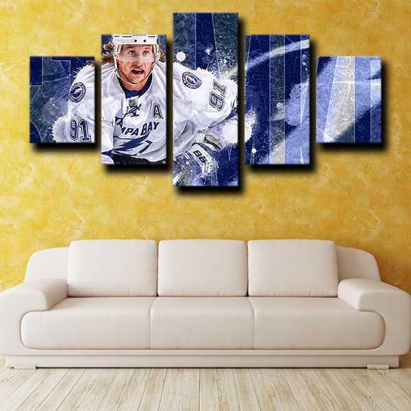 Tampa Bay Lightning Centre Stammer Steven Stamkos Canvas Wall Art Tampa Bay Lightning Centre Stammer Steven Stamkos Canvas Wall Art