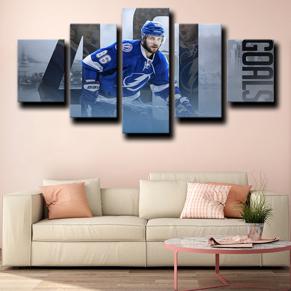 Tampa Bay Lightning Right Wing Kuuuch Nikita Kucherov Canvas Wall Art Tampa Bay Lightning Right Wing Kuuuch Nikita Kucherov Canvas Wall Art