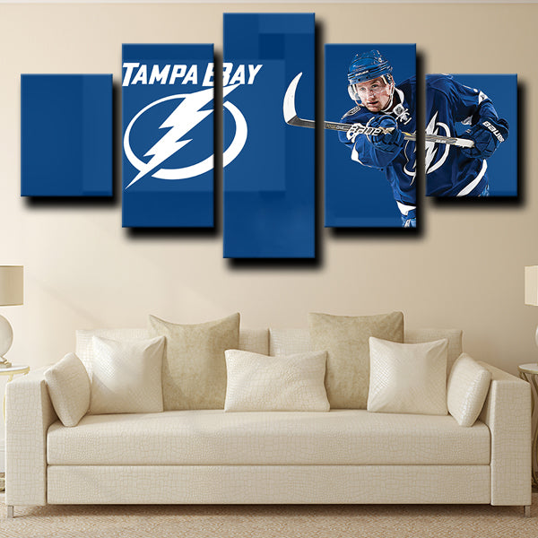 Tampa Bay Lightning Stammer Centre Steven Stamkos 91 Canvas Wall Art