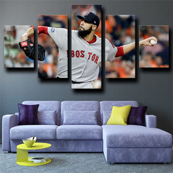 Tampa Bay Rays David Price Starting Pitcher Astro’S Dad Canvas Wall Art