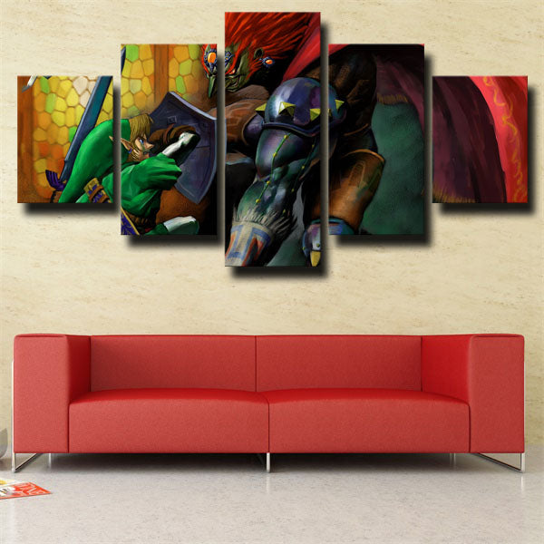 The Legend Of Zelda Ganon Canvas Wall Art