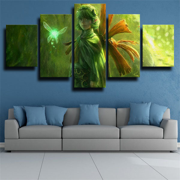 The Legend Of Zelda Saria Canvas Wall Art