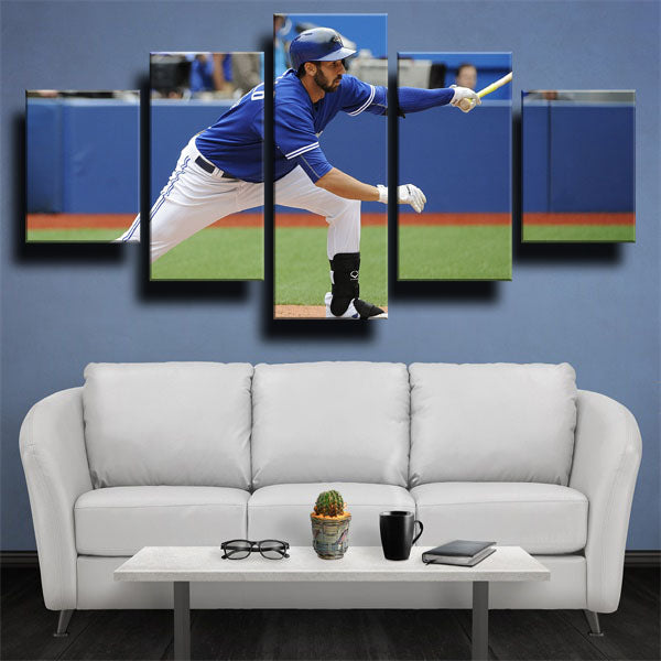 Toronto Blue Jays First Baseman Chris Chris Colabello Canvas Wall Art