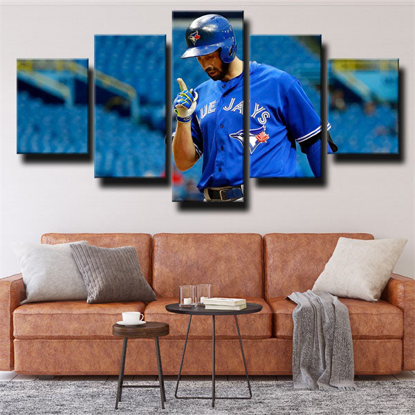 Toronto Blue Jays First Baseman Chris Colabello Chris Canvas Wall Art