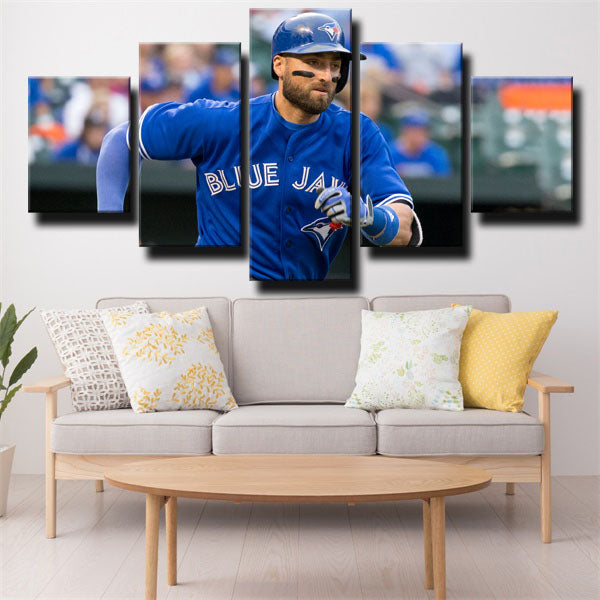 Toronto Blue Jays Outfielder Kp Kevin Pillar Canvas Wall Art