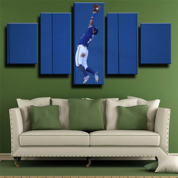 Toronto Blue Jays Outfielder Pill Kevin Pillar Canvas Wall Art