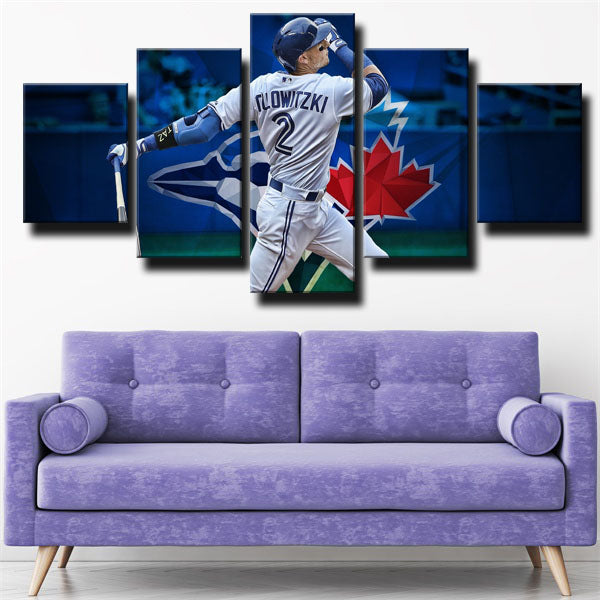 Toronto Blue Jays Shortstop No.2 Tulo Troy Tulowitzki Canvas Wall Art Toronto Blue Jays Shortstop No.2 Tulo Troy Tulowitzki Canvas Wall Art