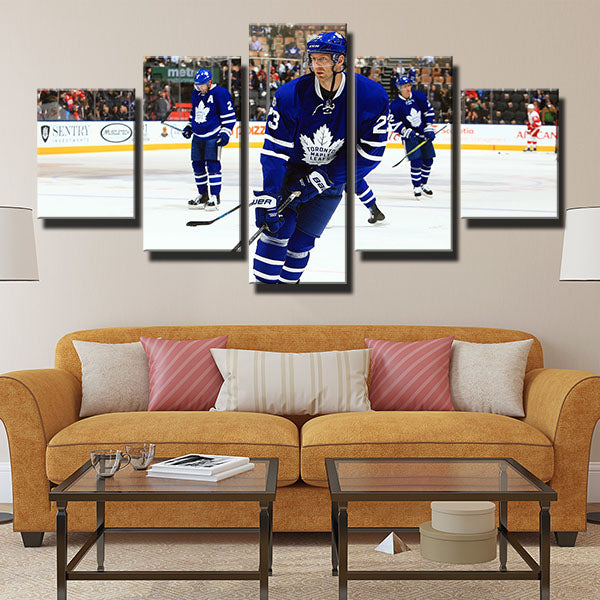 Toronto Maple Leafs Defence Travis Dermott Canvas Wall Art
