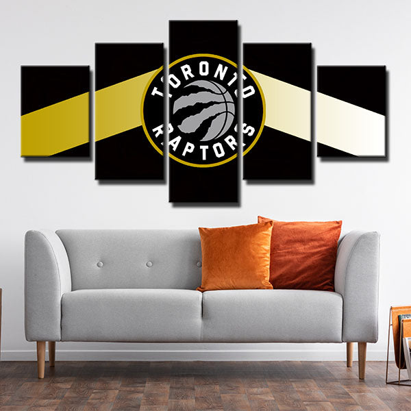 Toronto Raptors Ordinary Emblem Canvas Wall Art