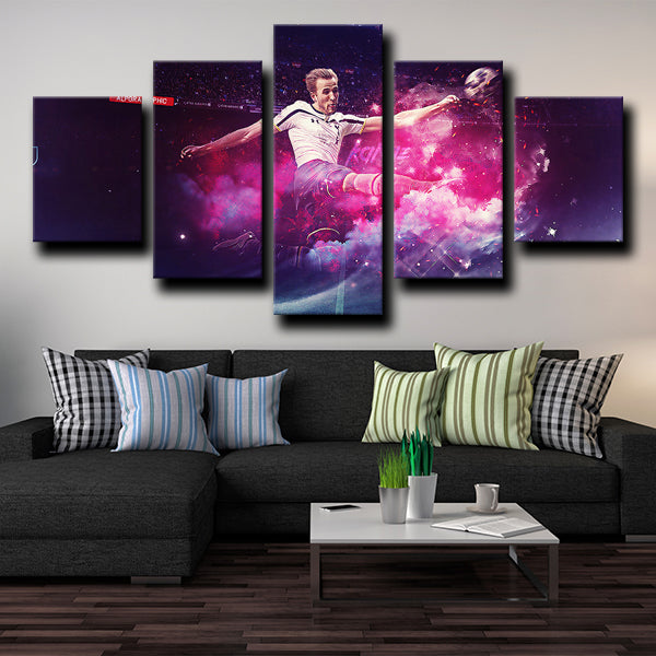 Tottenham Hotspur Fc Forward Hurrikane Harry Kane Canvas Wall Art Tottenham Hotspur Fc Forward Hurrikane Harry Kane Canvas Wall Art