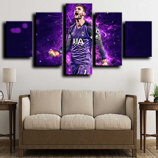 Tottenham Hotspur Fc Goalkeeper Lloris Canvas Wall Art