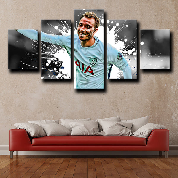 Tottenham Hotspur Fc Midfield Golazo Christian Eriksen Canvas Wall Art Tottenham Hotspur Fc Midfield Golazo Christian Eriksen Canvas Wall Art