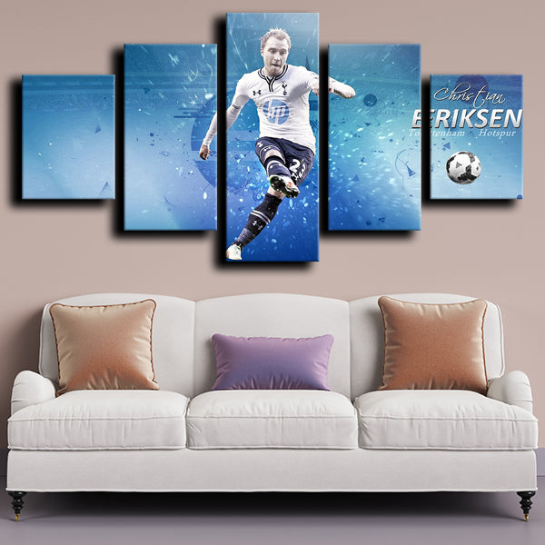 Tottenham Hotspur Fc Midfield Golazo Christian Eriksen Canvas Wall Art Tottenham Hotspur Fc Midfield Golazo Christian Eriksen Canvas Wall Art
