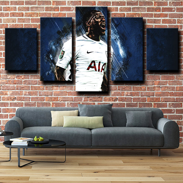 Tottenham Hotspur Fc Midfielder Diy Sissoko Canvas Wall Art