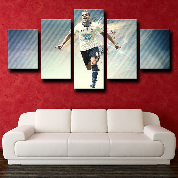 Tottenham Hotspur Fc Number 9 Canvas Wall Art Tottenham Hotspur Fc Number 9 Canvas Wall Art