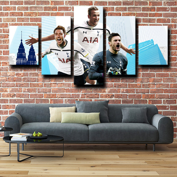 Tottenham Hotspur Fc Teammates Canvas Wall Art