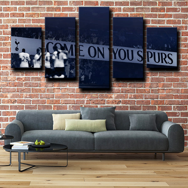Tottenham Hotspur Fc Teammates Black Canvas Wall Art Tottenham Hotspur Fc Teammates Black Canvas Wall Art