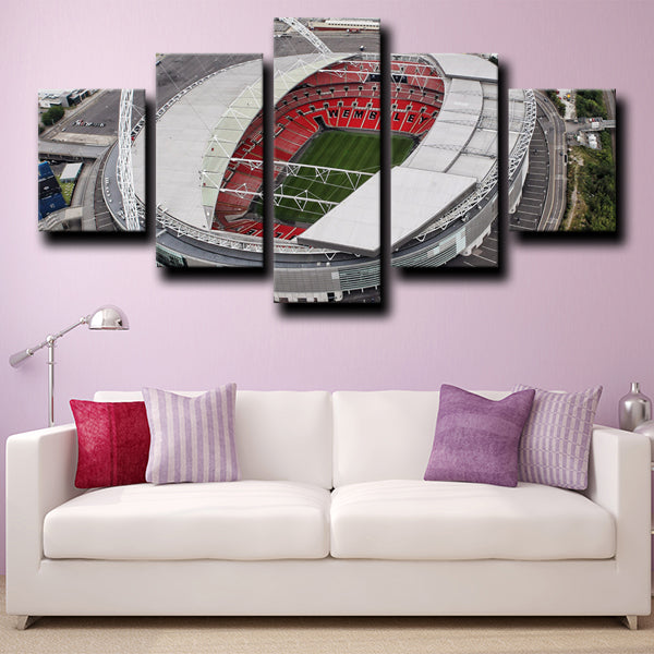 Tottenham Hotspur Fc Wembley Stadium Canvas Wall Art