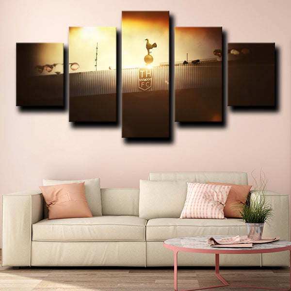 Tottenham Hotspur Fc White Hart Lane Stadium Canvas Wall Art