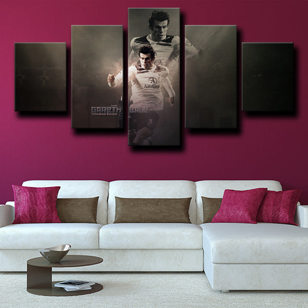 Tottenham Hotspur Fc Winger Martian Gareth Bale Canvas Wall Art Tottenham Hotspur Fc Winger Martian Gareth Bale Canvas Wall Art