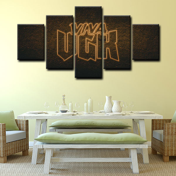 Vegas Golden Knights Symbol Canvas Wall Art