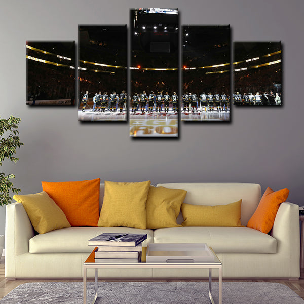 Vegas Golden Knights Team Canvas Wall Art