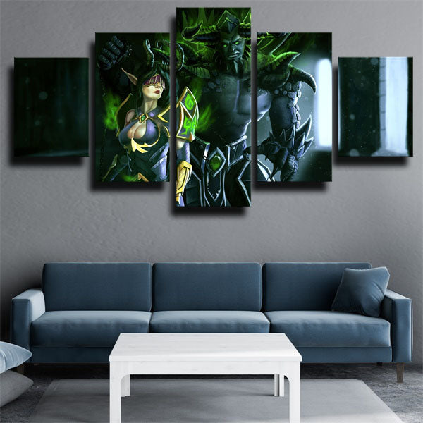Legion Two Characters Canvas Wall Art
