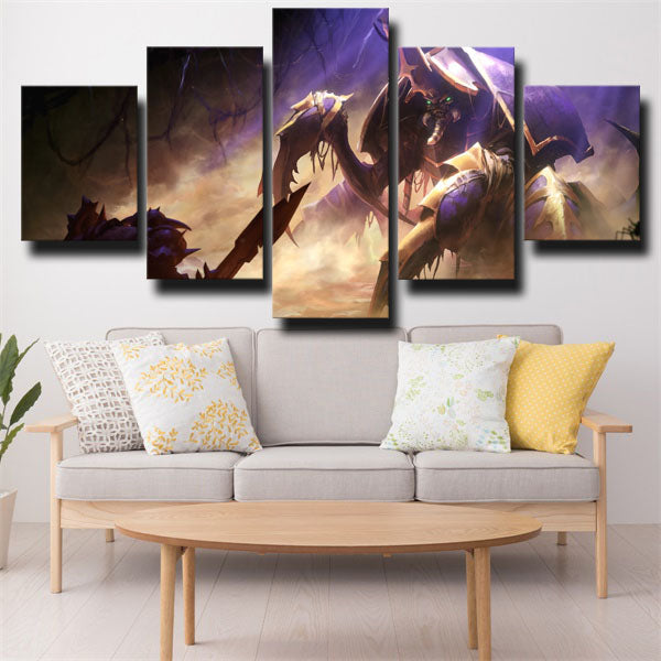 The Frozen Throne Scourge Kel’Thuzad Canvas Wall Art