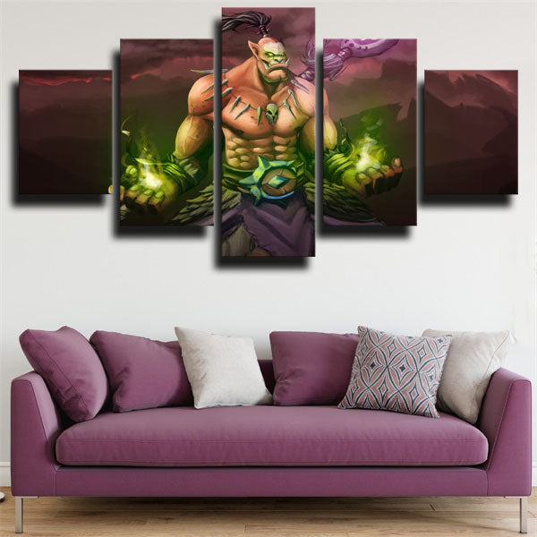 Orcs Ner’Zhul Canvas Wall Art