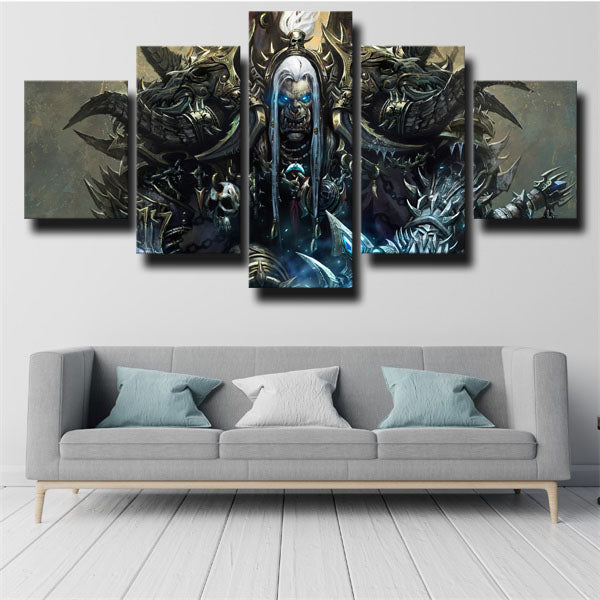 Worcs Ner’Zhul Power Canvas Wall Art