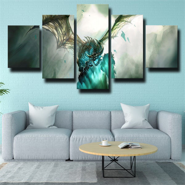 Wrath Of The Lich King Scourge The Lich King Canvas Wall Art