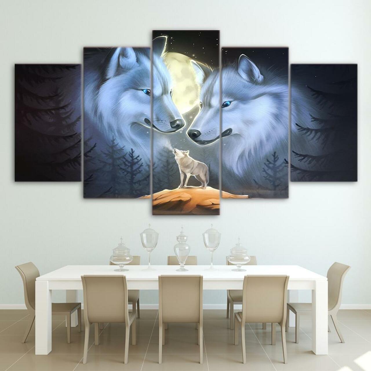 Wolf Spirit Canvas Wall Art