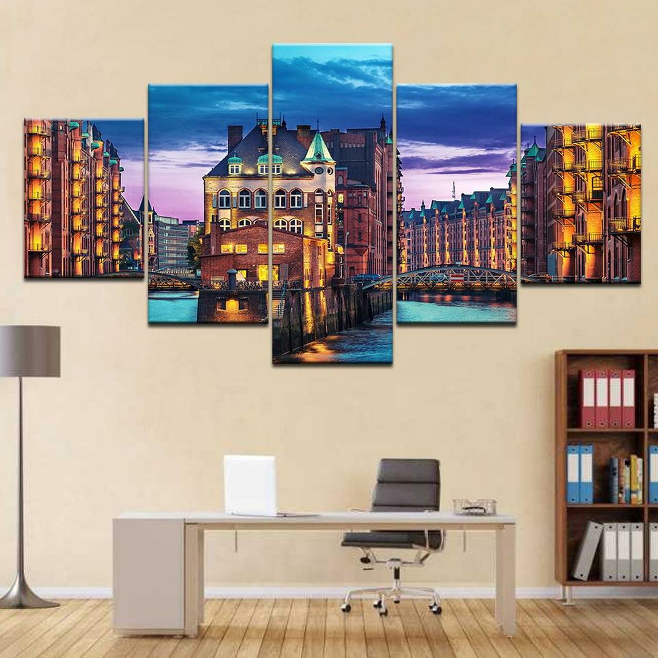 Hamburg Germany Canvas Wall Art