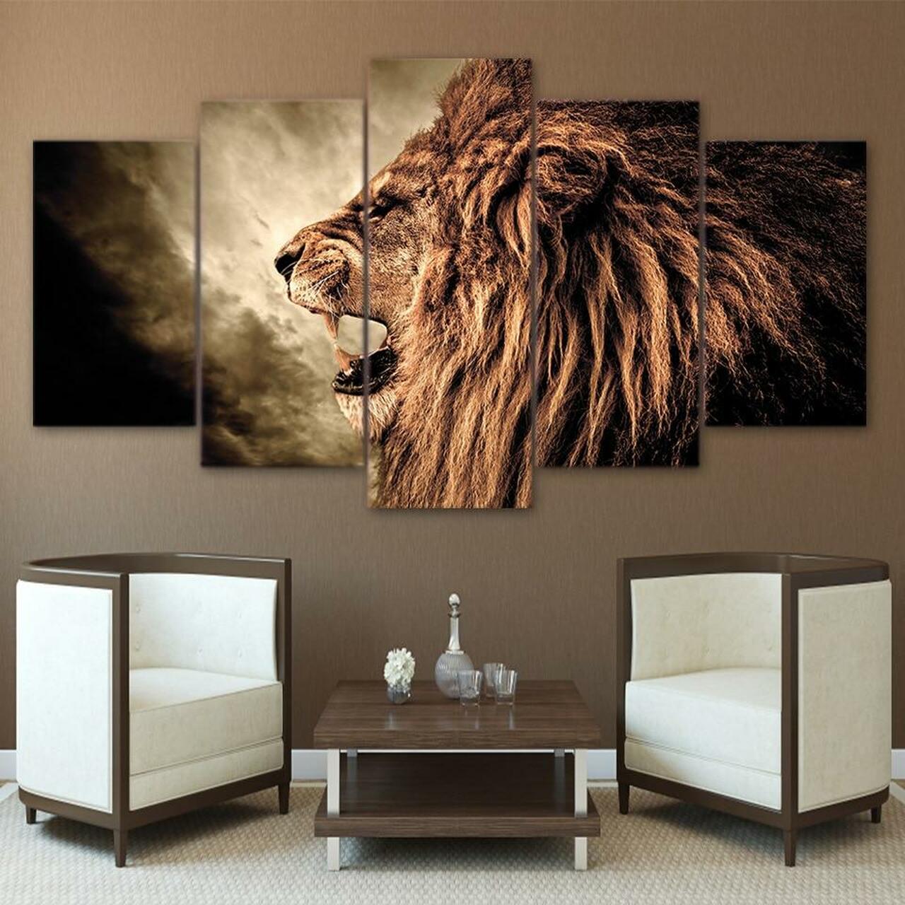 The King Canvas Wall Art