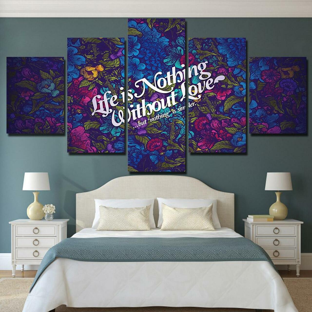 Life Without Love Canvas Wall Art