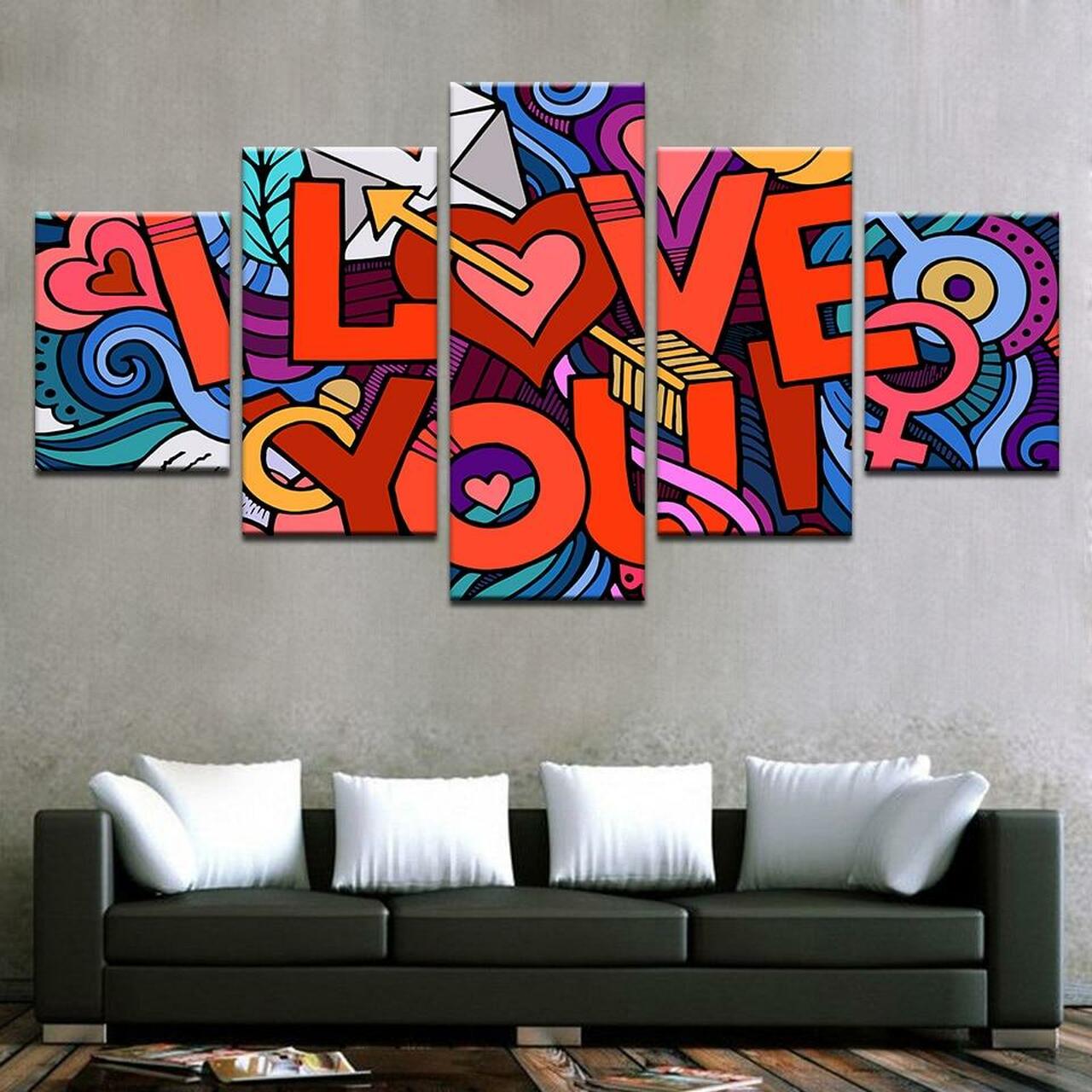 Cupid Love Canvas Wall Art