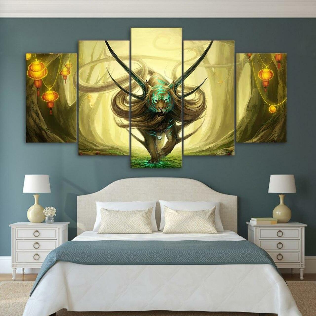 God Of Evanescence Canvas Wall Art