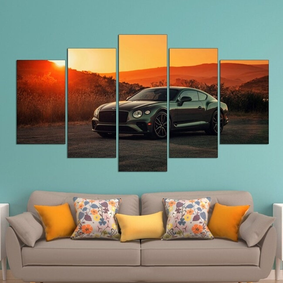 2020 Bentley Continental Gt V8 Canvas Wall Art